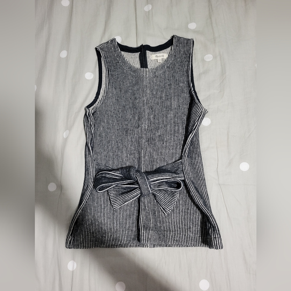 Madewell French Rib Tie-Waist Tank